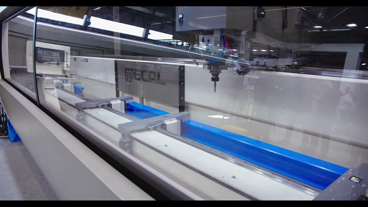 CALVET | MECAL MC 307 FALCON | CNC BEWERKINGSCENTRUM voor ALUMINIUM, PVC en STAAL profielen