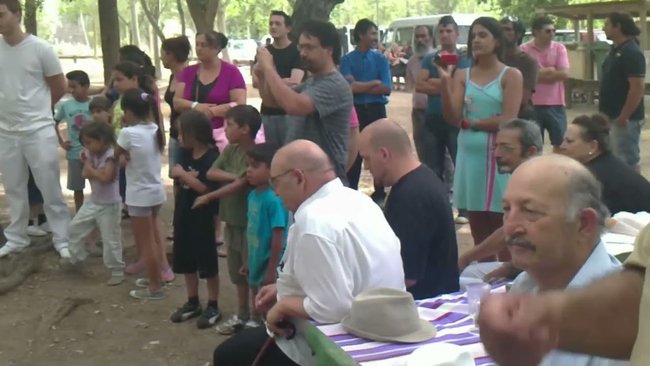 Bautizos de la iglesia de Dios en el Avivamiento 30/06/2012