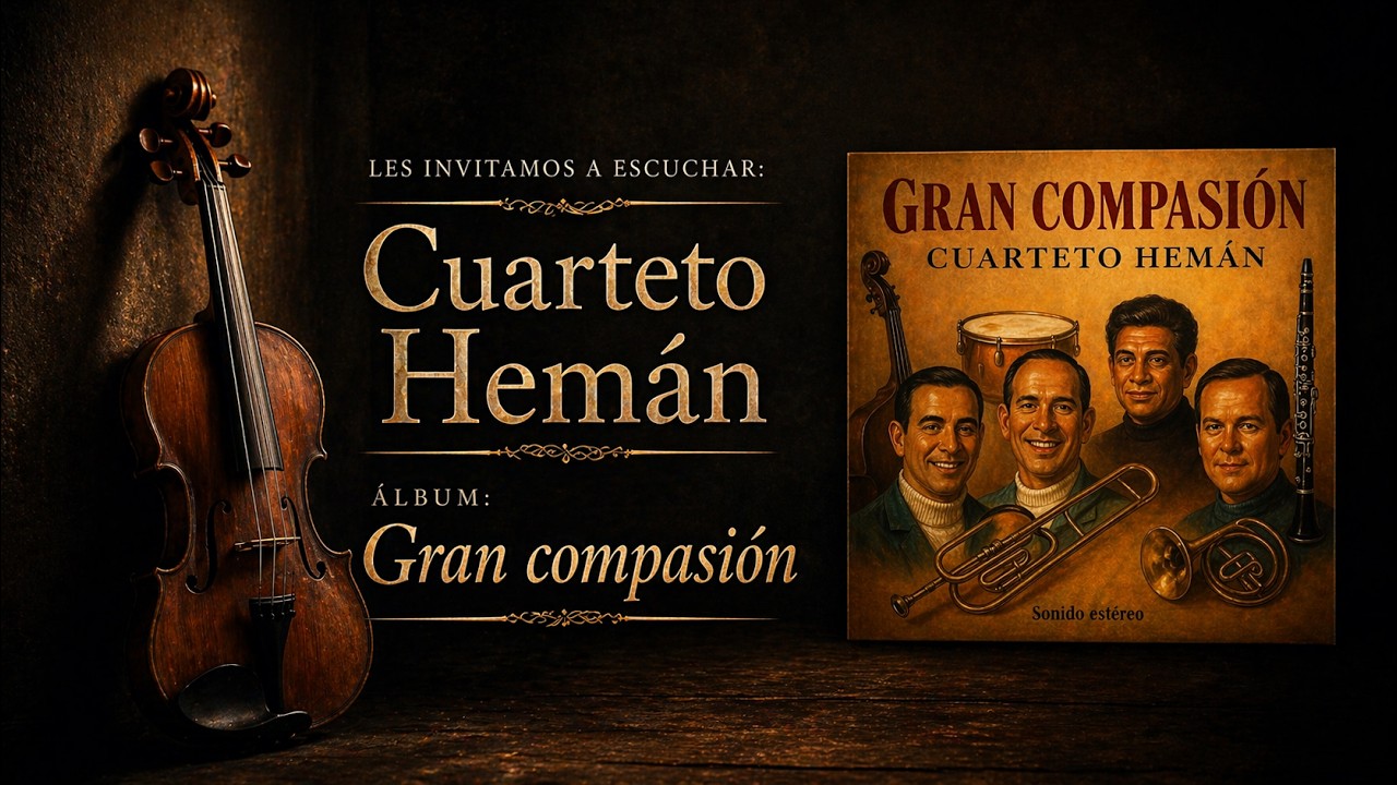 🎶 Cuarteto Hemán – Álbum Gran Compasión  - Excelente calidad de audio