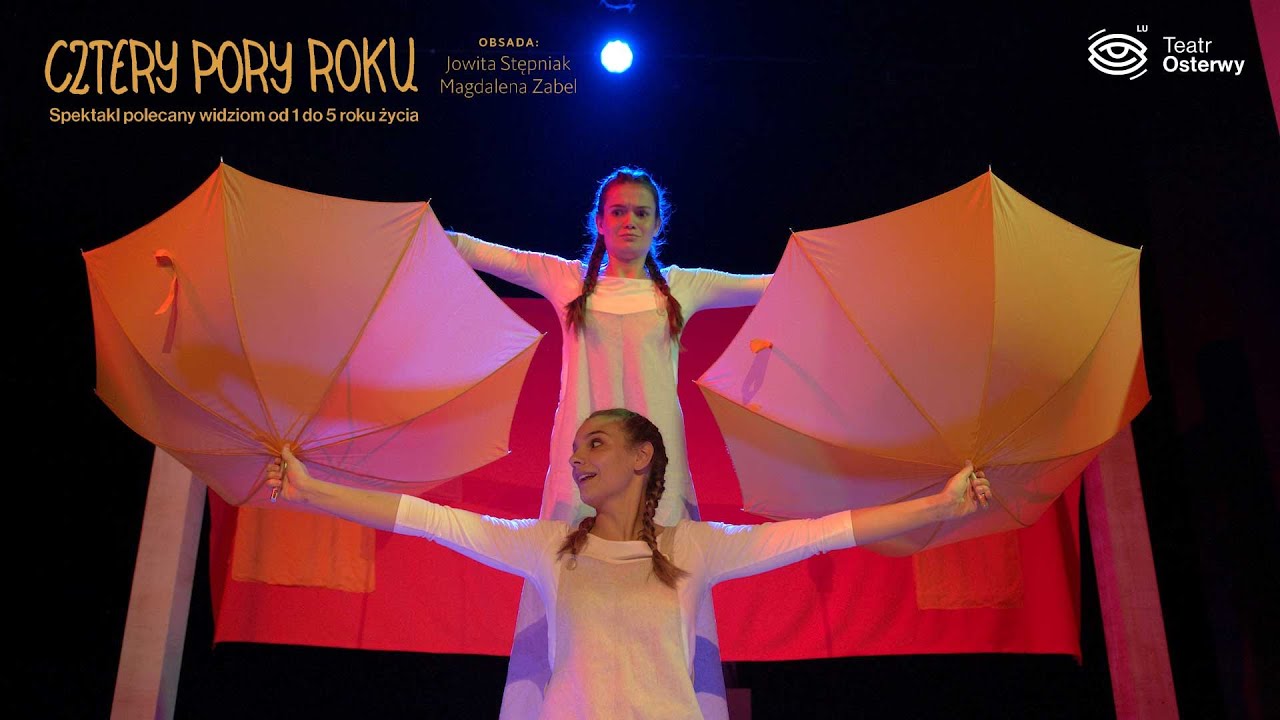 SPEKTAKL DLA NAJMŁODSZYCH Cztery Pory Roku w reż. Magdaleny Zabel #demokreacje #teatrosterwy