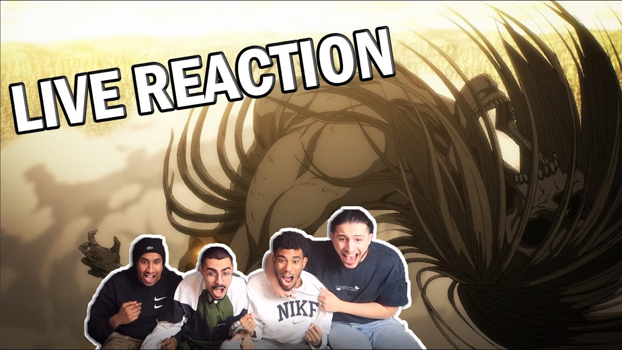 EREN VA TOUT DÉTRUIRE LE GRAND TERRASSEMENT - SNK S04 EP21- LIVE REACTION FR
