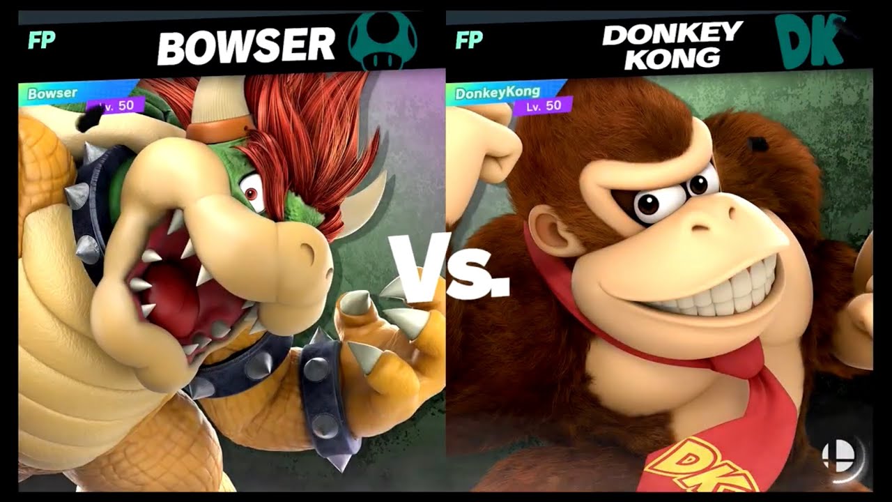 Super Smash Bros Ultimate Amiibo Fights – Request #19495 Bowser vs Donkey Kong