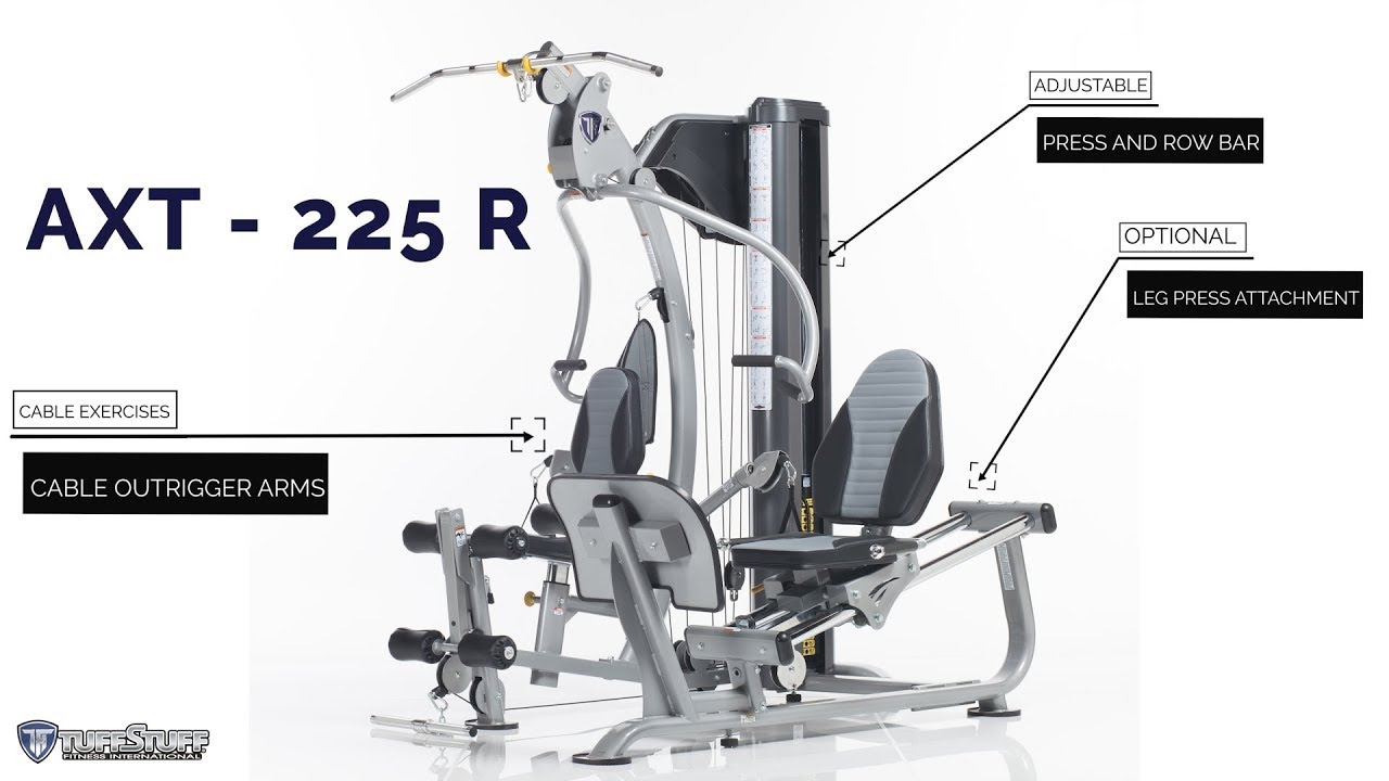 Leg Station/Leg Press Attachment Exercises TUFFSTUFF AXT-225R
