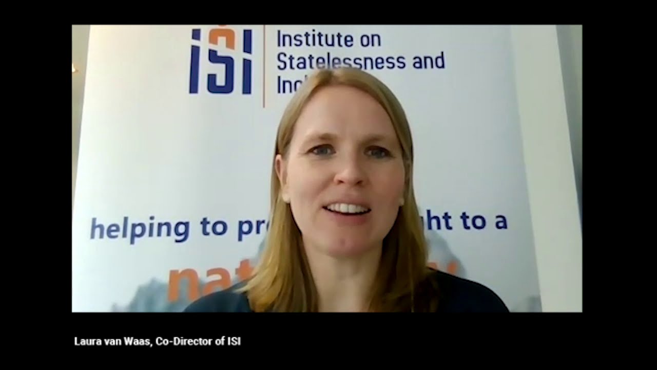Launch of the ISI Database on Statelessness and Human Rights.