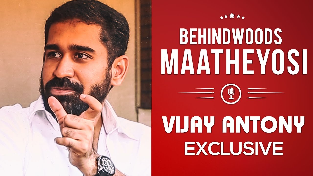 I drink, I smoke & I want to forget Music director Vijay Antony! | MY 30