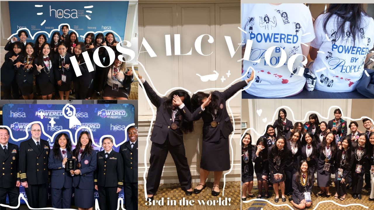 hosa ilc vlog! | nashville, tennesee | placed top 3??