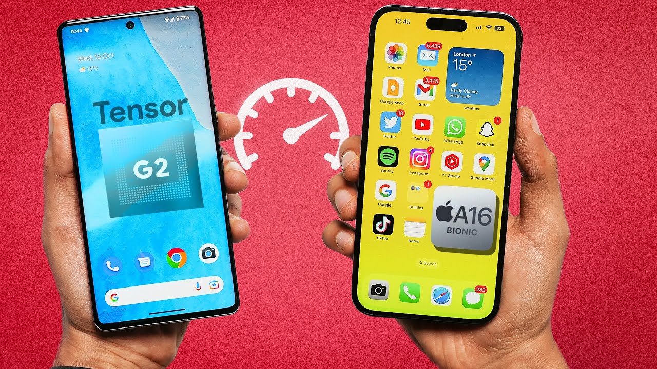 Google Pixel 7 Pro против iPhone 14 Pro Max &mdash; тест скорости (ВАУ)