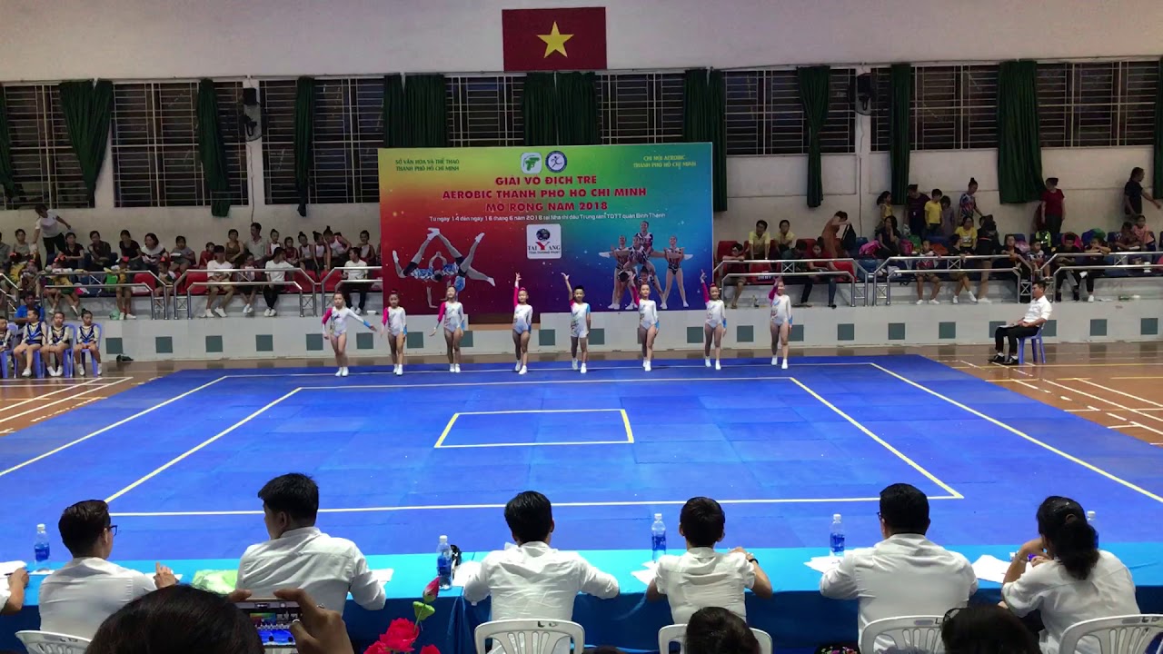 Giải vô địch trẻ Aerobic TP.HCM mở rộng 2018- NTN Q1