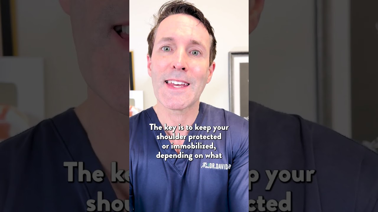 Exercise you can do in the days and weeks after shoulder surgery