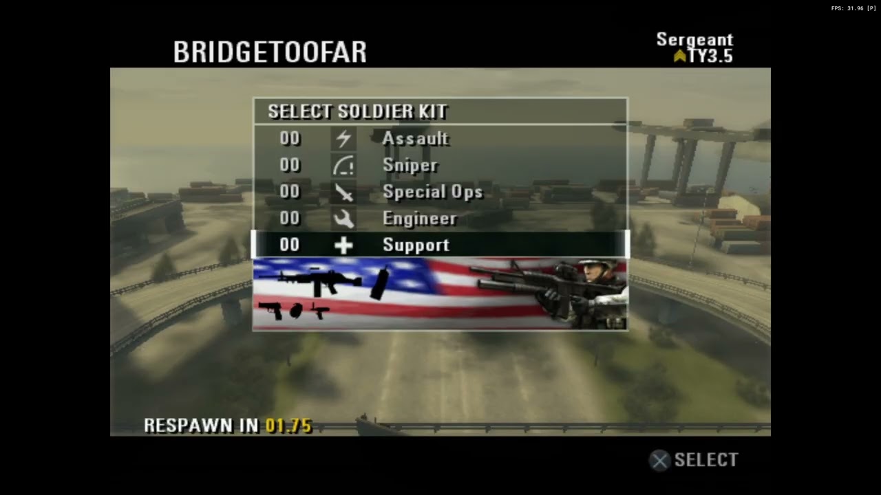 BF2MC 4V4 Bridge too far CTF Scrim