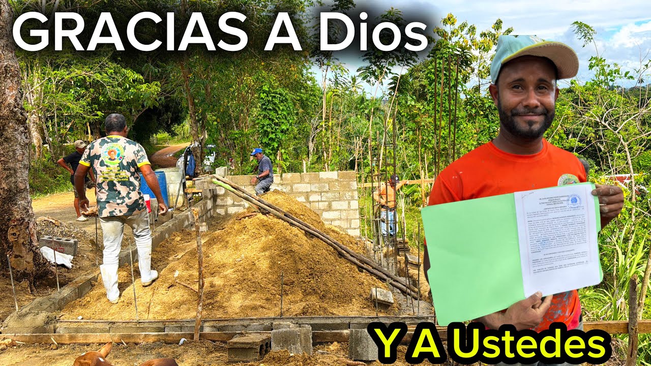 YA PAGAMOS EL SOLAR PARA CHEPE Y SU FAMILIA.A Dios La Gloria Y Gracias Los SUSCRIPTORES 