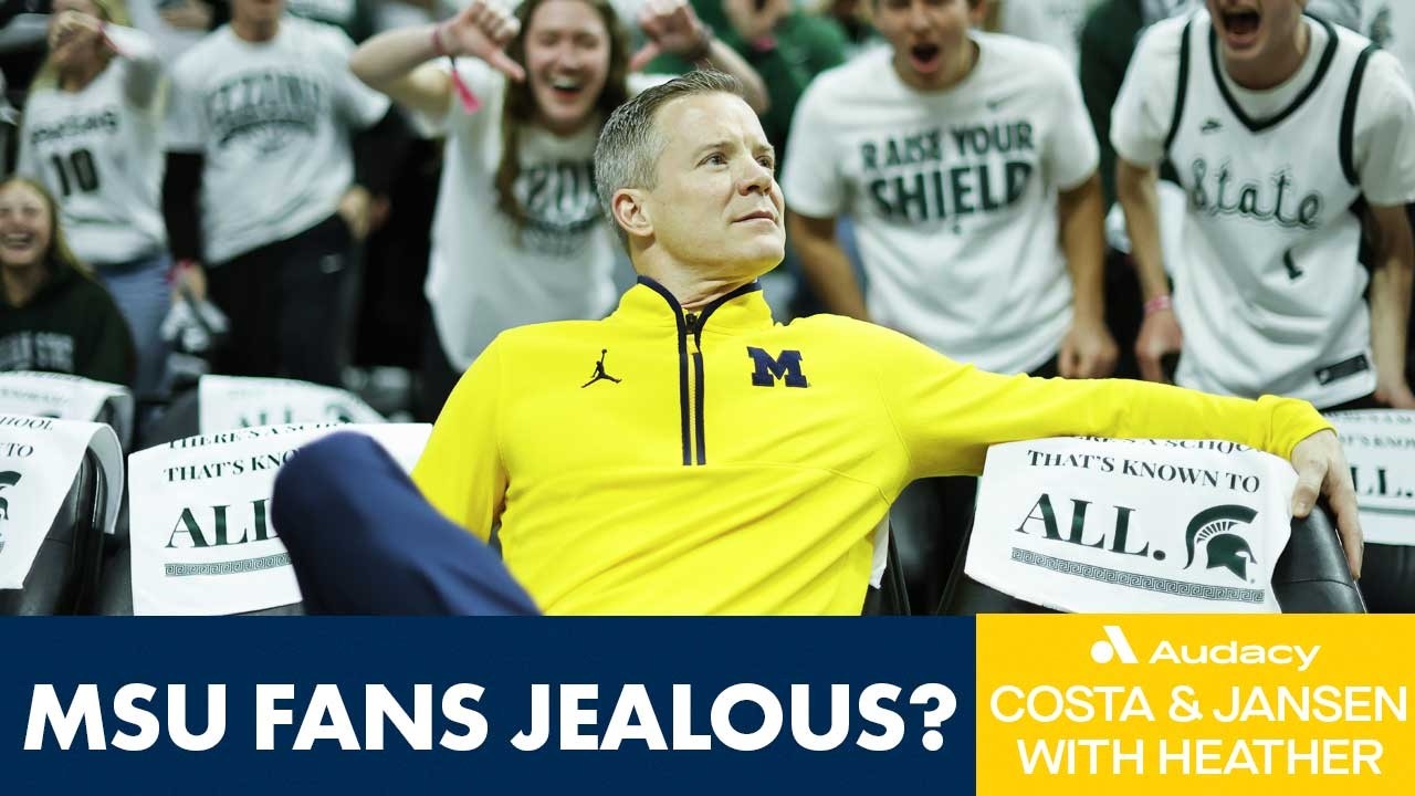 Are Michigan State Fans Jealous Of What Dusty May Is Doing | Costa and Jansen