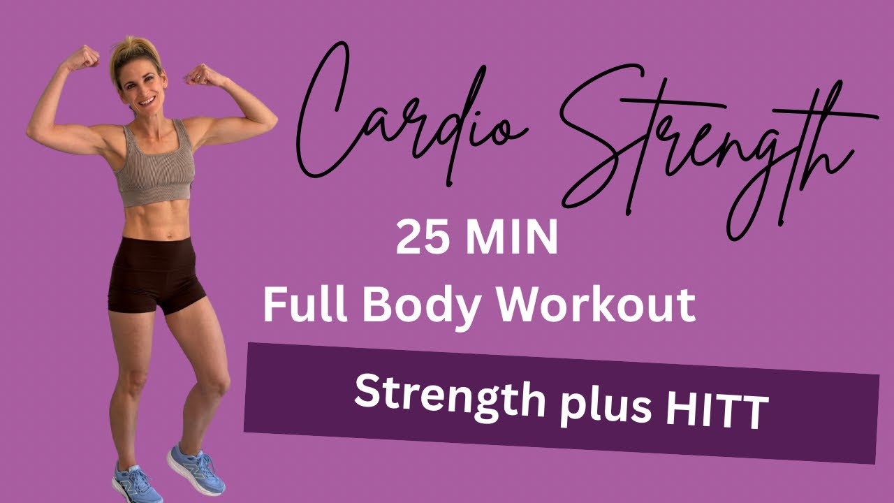 Strong & Sweaty: 25 Minute Total Body Strength & HITT | NO REPEAT | With Dumbbells 