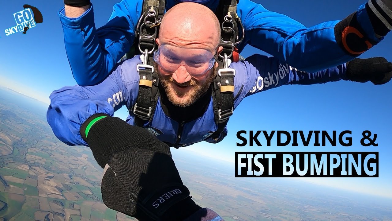 Skydiving from 10000 feet with GoSkydive