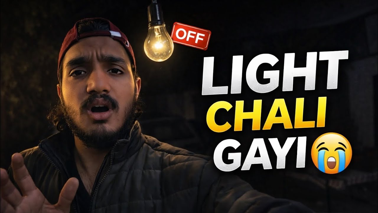 LIGHT CHALI GAYI 😭 Lekin Himmat Karke Vlog Pura Kar Liya | Daily Vlog