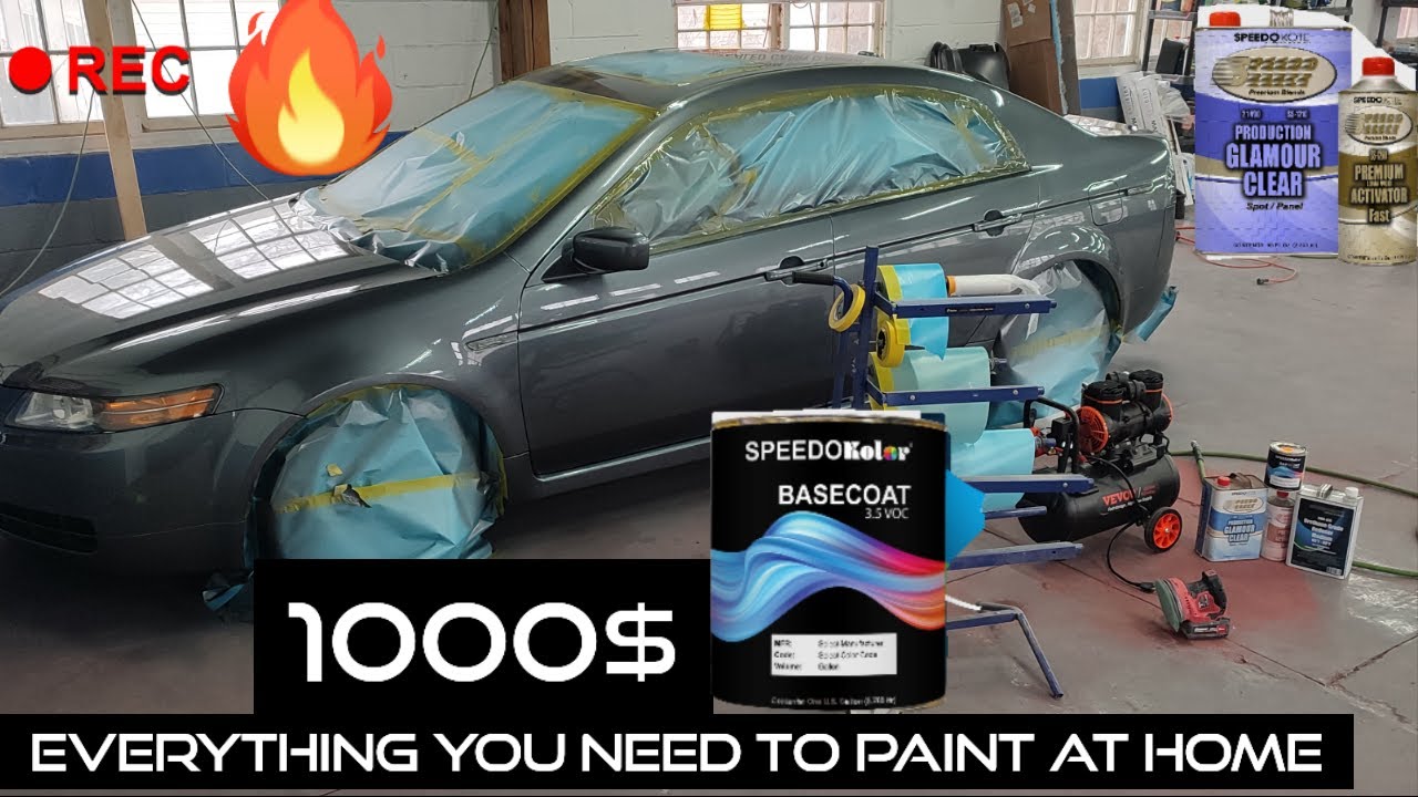 1000$ paint job DIY AT HOME
