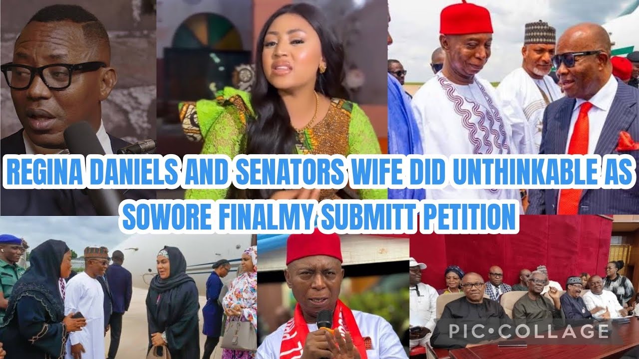 IT DON SET END OF NEDNWOKO IS NOW REGINADANIEL &SENATORS WIFE DID UNTHINKABLE SOWORE SUBMIT PETITION