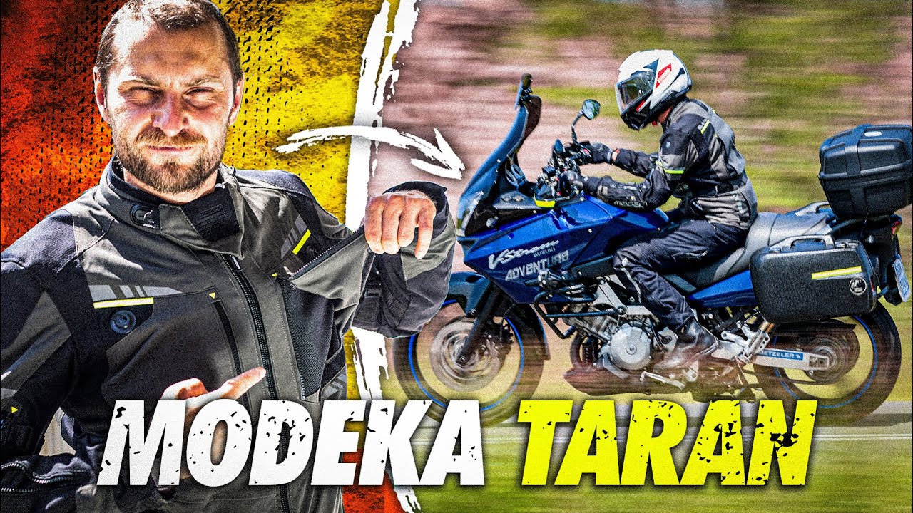 Udowadnia, że TURYSTYKA może być LEKKA - Modeka TARAN
