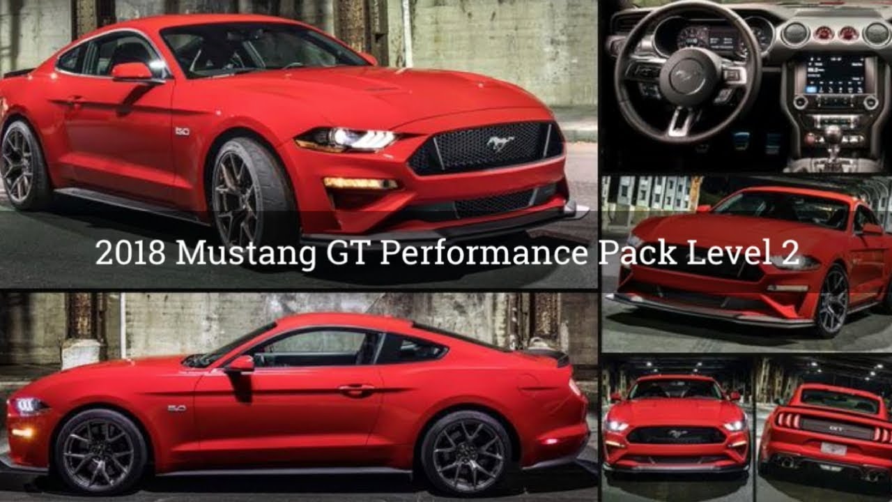 2018 Ford Mustang GT Performance Pack Level 2