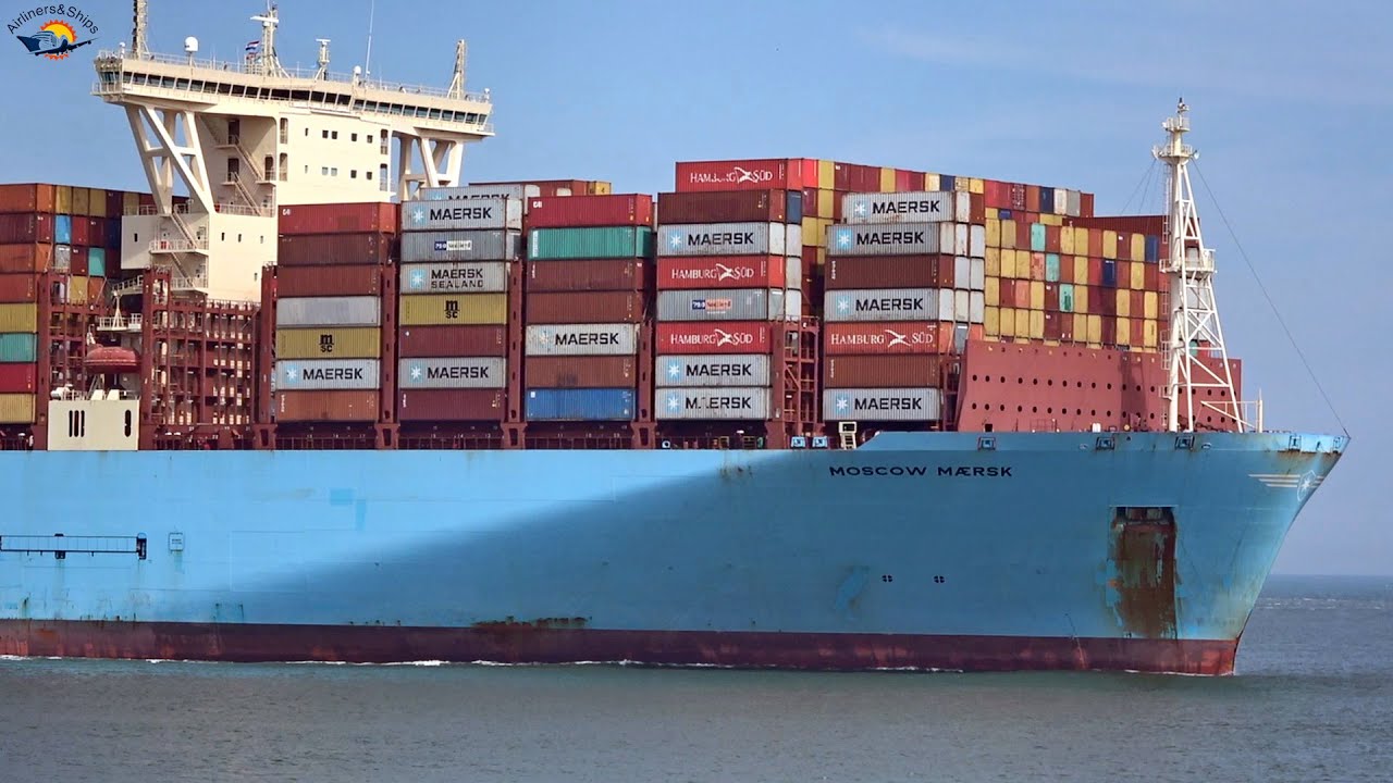 4 MIGHTY Containerships Arrival and Departure - Shipspotting ROTTERDAM May 2021