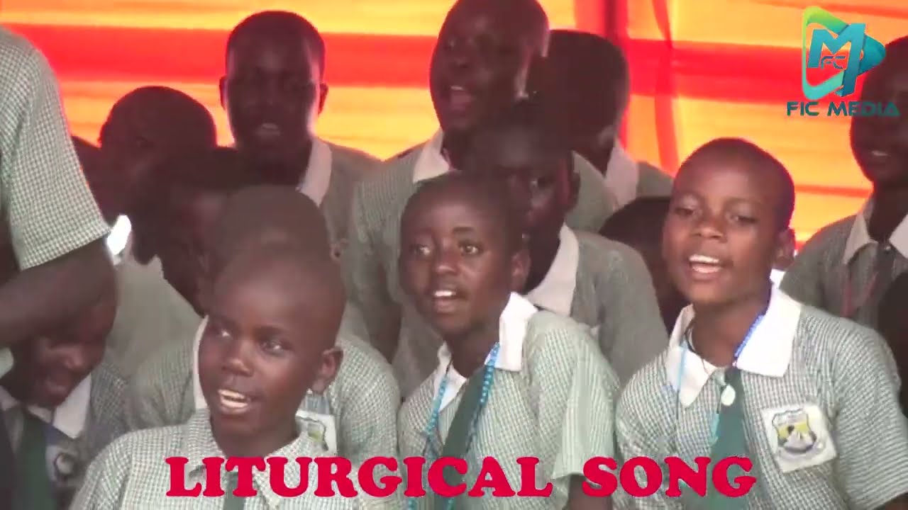 St Simon Nazareth Primary School present their Liturgical song and traditional dance at Kitovu