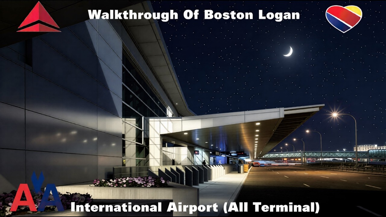 |BOS| Walkthrough Of Boston Logan International Airport Pre-Security All Terminal (Airport Vlog)