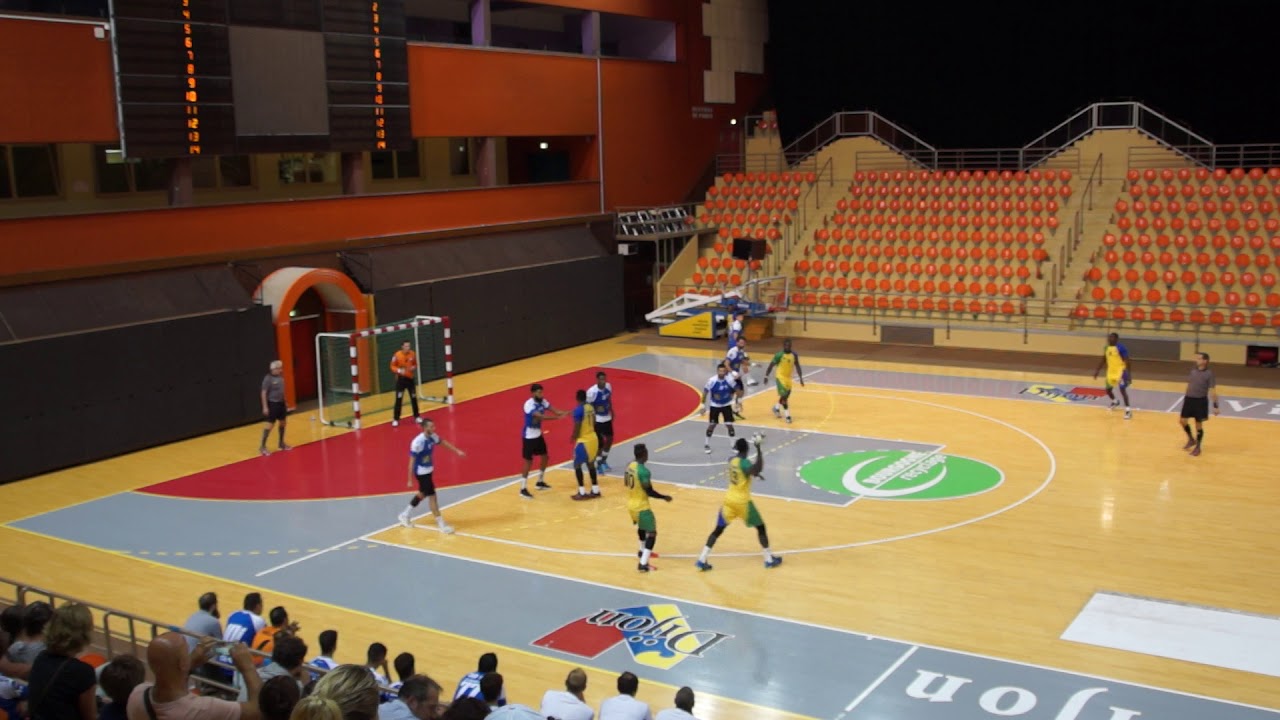DIJON  vs GABON Handball 1er mi-temps. Friendly Game (Match test Août 2017)