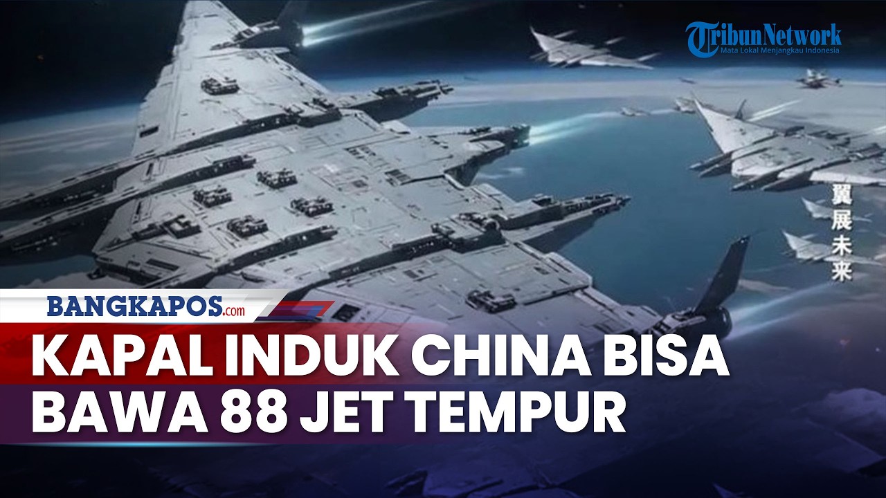 Kapal Induk Luar Angkasa China Bisa Bawa 88 Jet Tempur, Rusia dan NATO Bersiap Hadapi AS?
