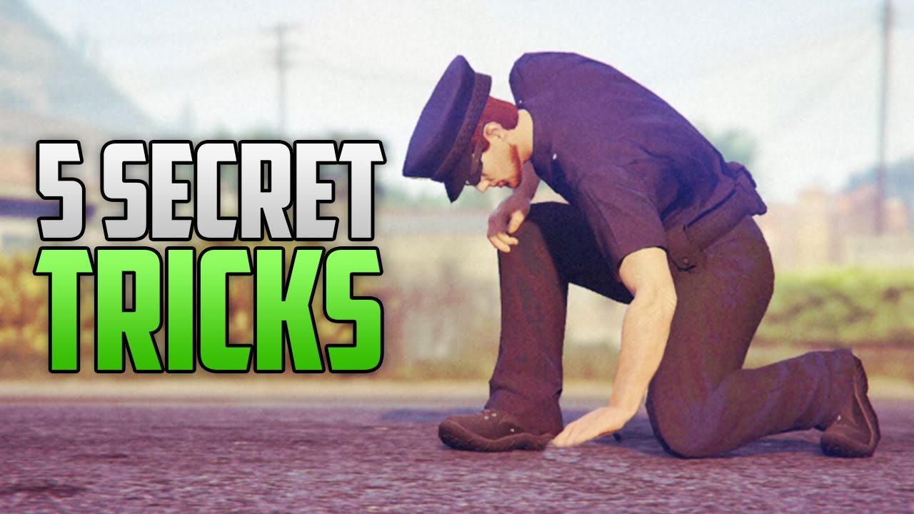 GTA 5 ONLINE - 5 NEW SECRET TRICKS & GLITCHES YOU WON'T KNOW IN GTA ONLINE  (GTA 5 Secrets & Tricks)