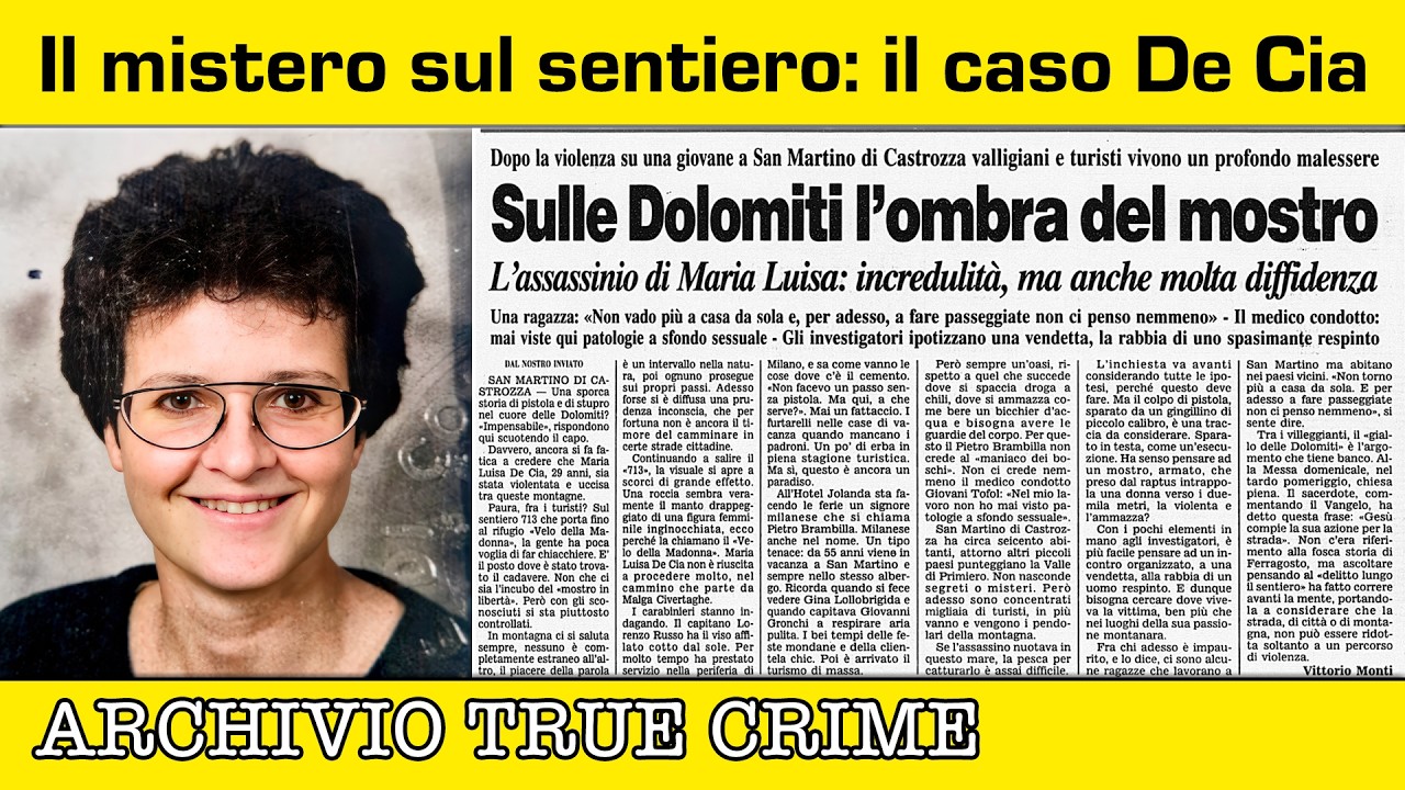 Il caso di Maria Luisa De Cia | ARCHIVIO TRUE CRIME