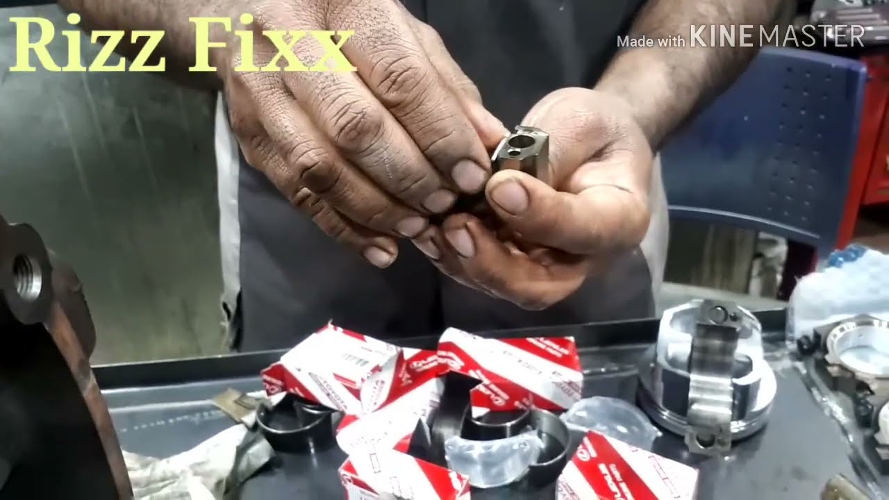 Toyota land cruiser engine overhaul (in urdu*hindi)