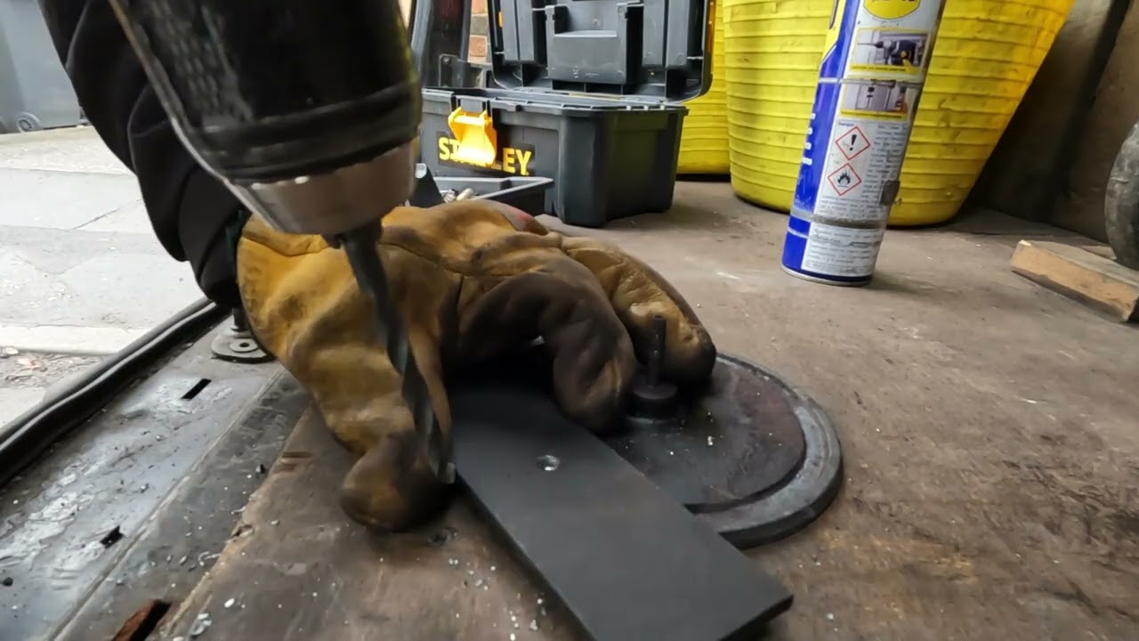 Rear Blank plate stove repair.