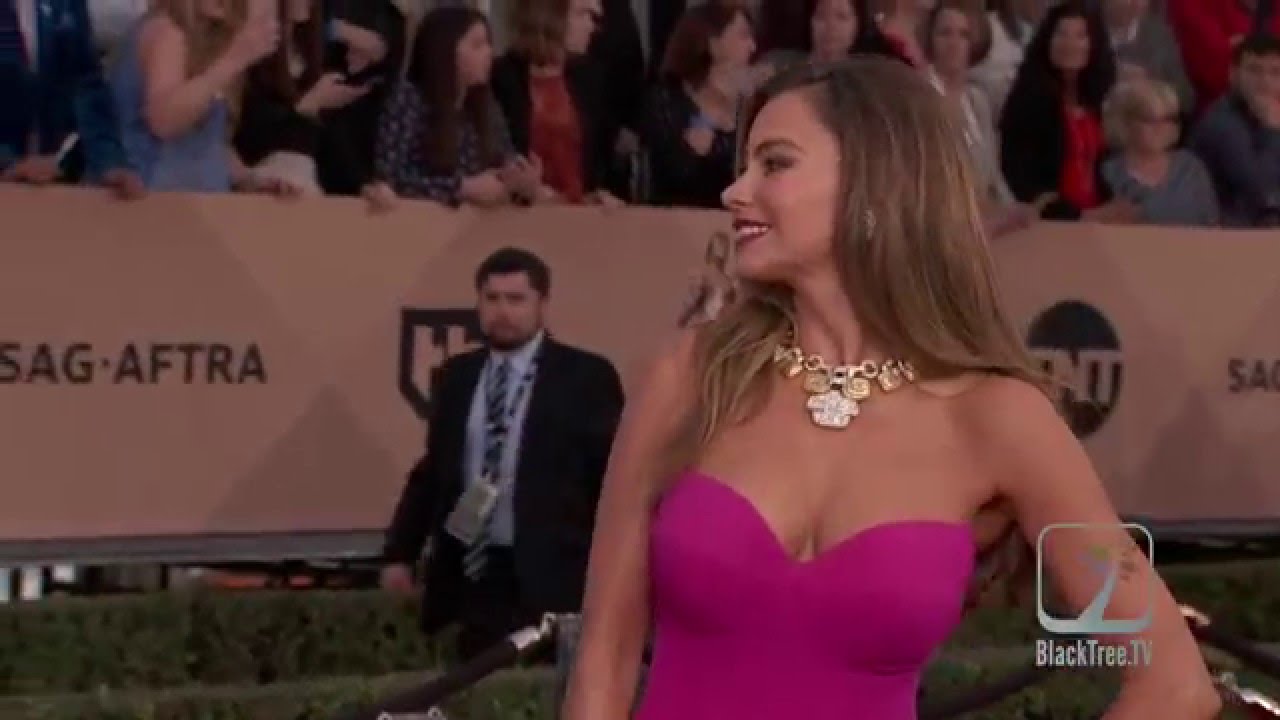 Sofia Vergara Red Carpet Fashion - 2016 SAG Awards