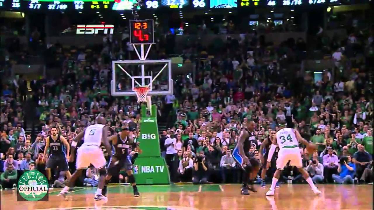 Paul Pierce Finishes the Orlando Magic with clutch shot over Glen Davis 4/18/2012 - [HD]