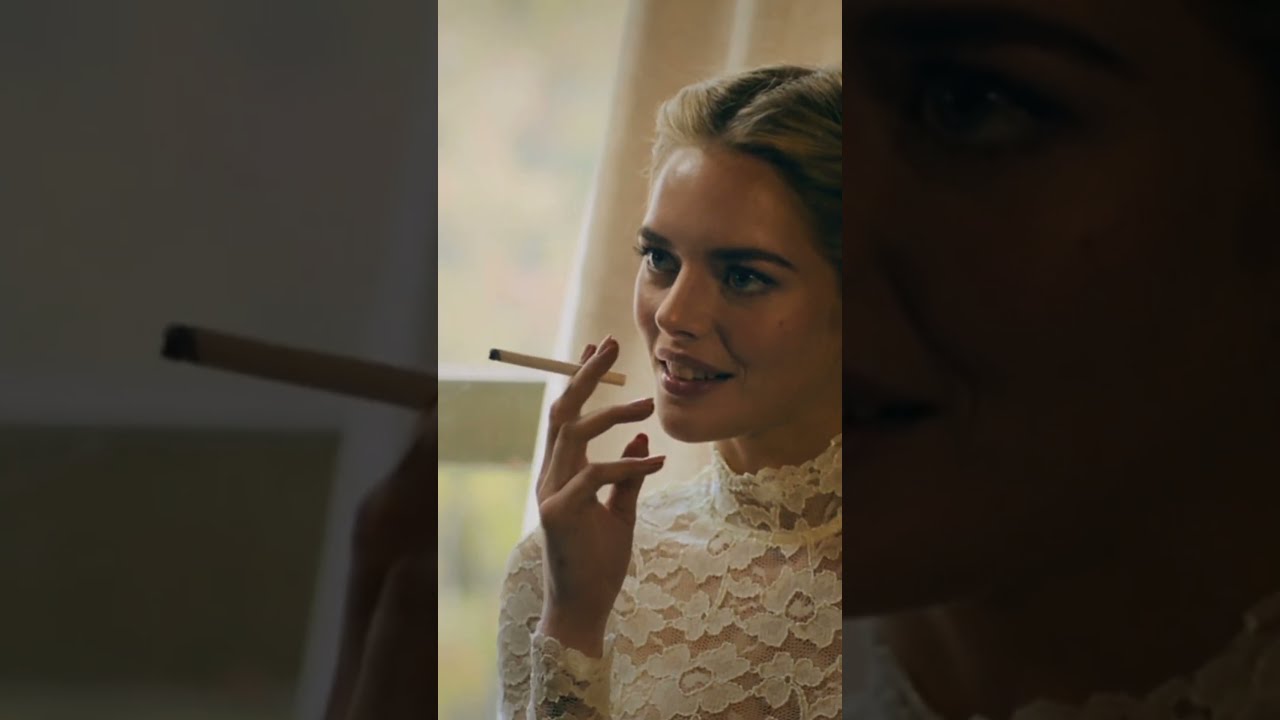 Samara Weaving is ready to smoke #ReadyOrNot #Halloween