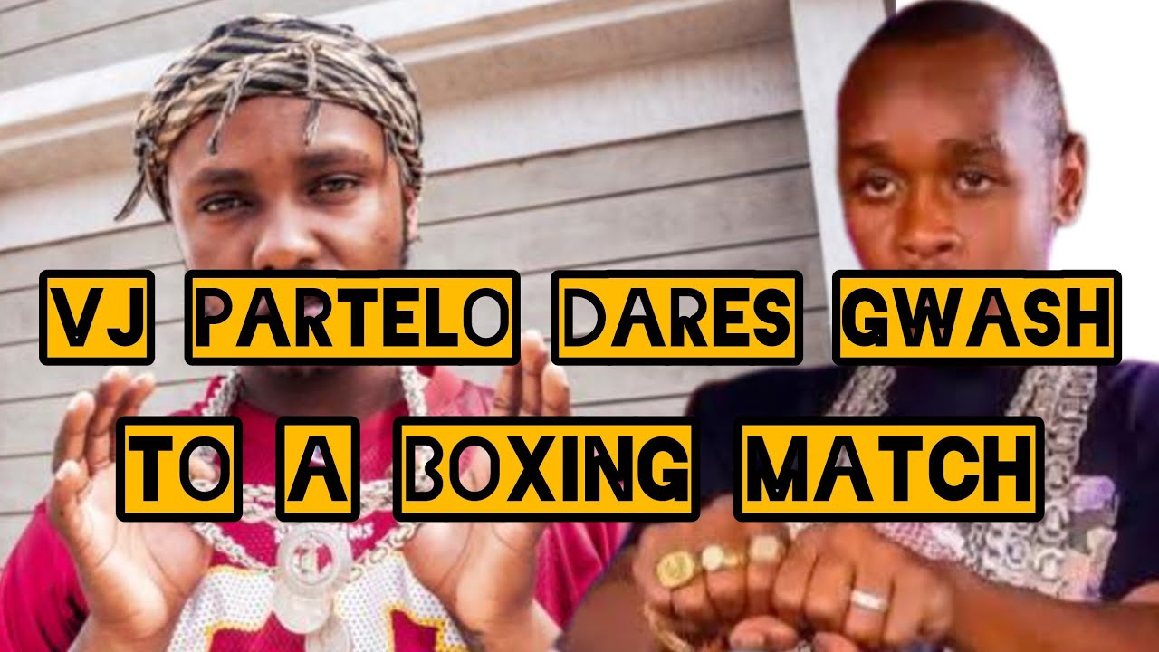 Vj Partelo Dares Mauru Gwash To Boxing Match to Settle Their Beef.@mbokadoba@MauruGwash@BURUKLYNBOYZ