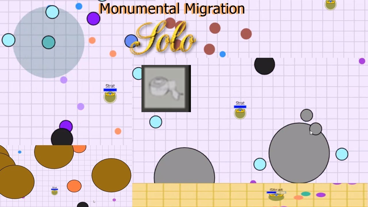 Evades.io - Monumental Migration Solo (120 Areas)