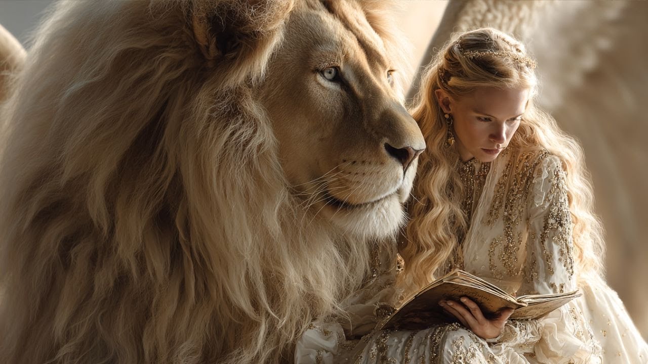 Lion Guardian and Priestess of Ancient Light | Whispers of Ancient Light
