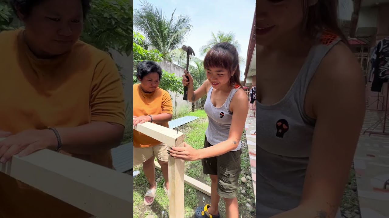 Gumawa ako ng hanging bed at table | Norme Garcia