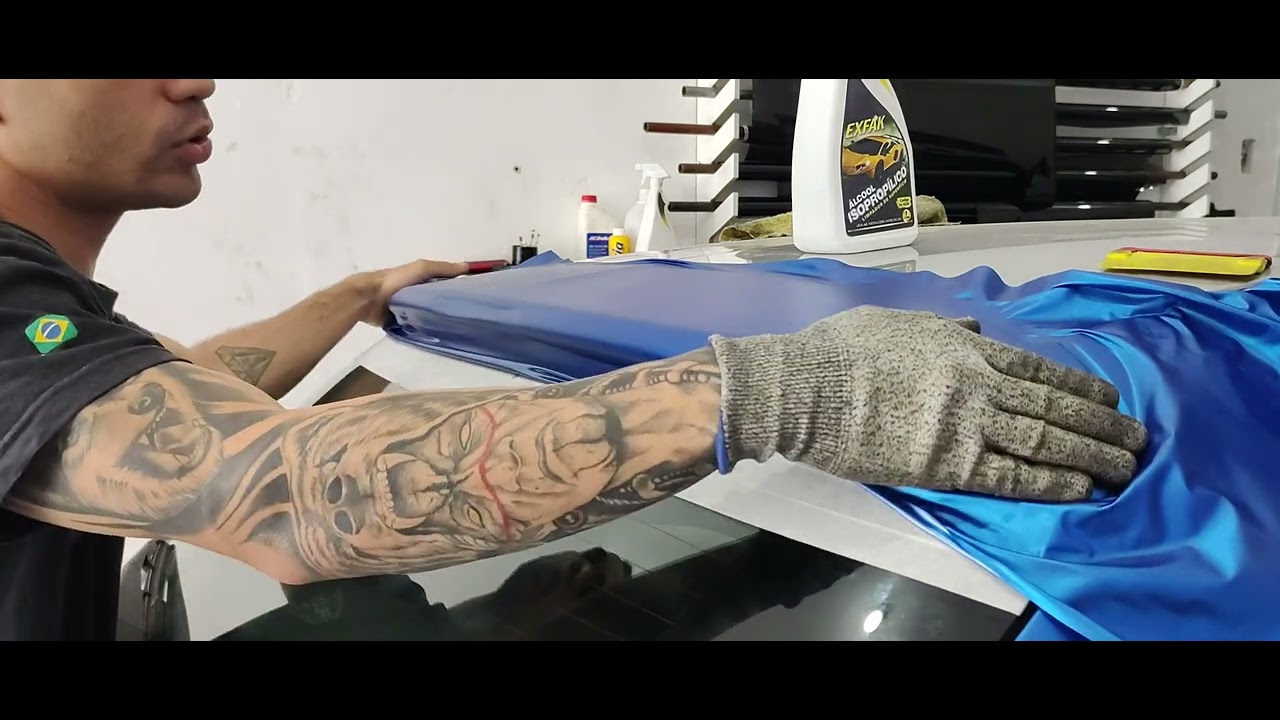 dica de envelopamento no aerofólio #alltakadesivos
