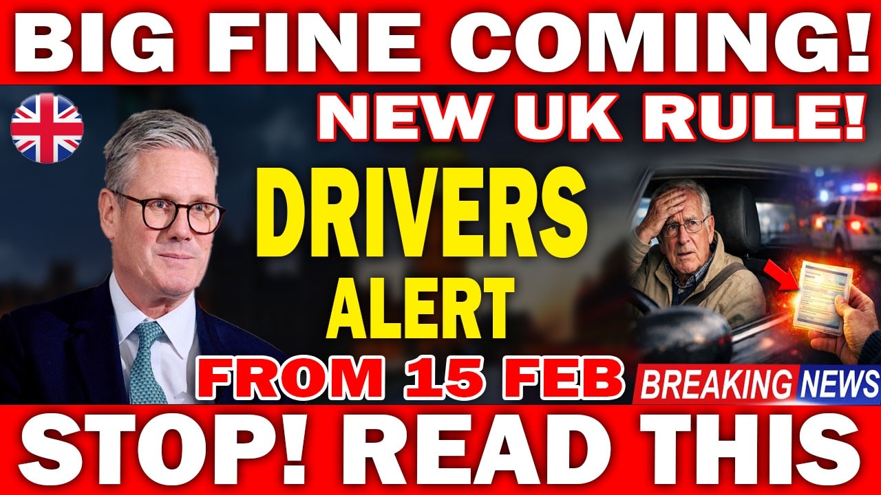 UK Drivers ALERT 🚨 | New Rule From 15 February | You Must Carry This in Your Car