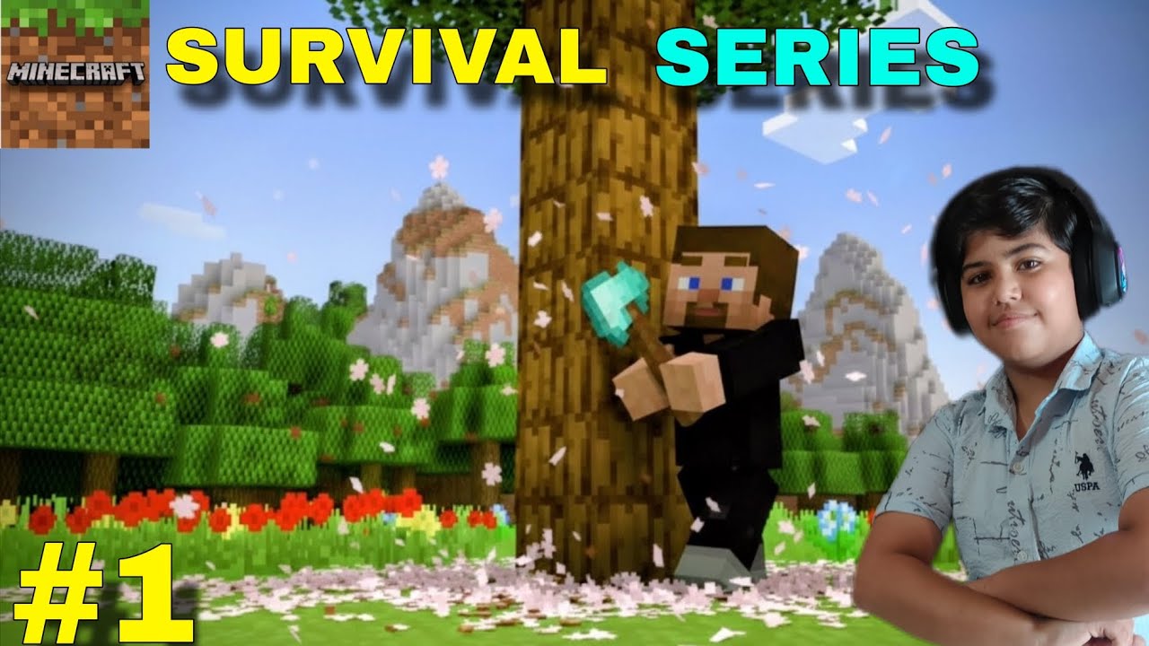 FIRST DAY IN MINECRAFT | MINECRAFT GAMEPLAY#1