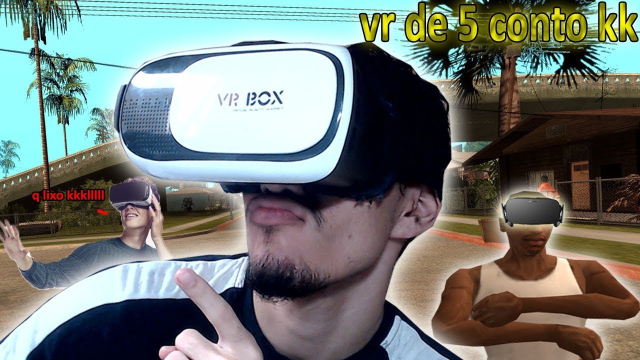Jogando no VR de 5 CONTO! ( VR de POBRE KK)