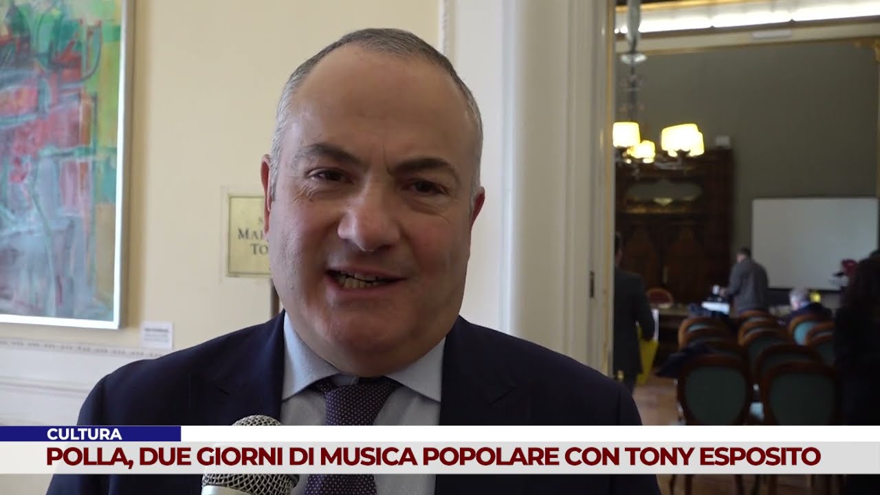 CULTURA. POLLA, DUE GIORNI DI MUSICA POPOLARE CON TONY ESPOSITO