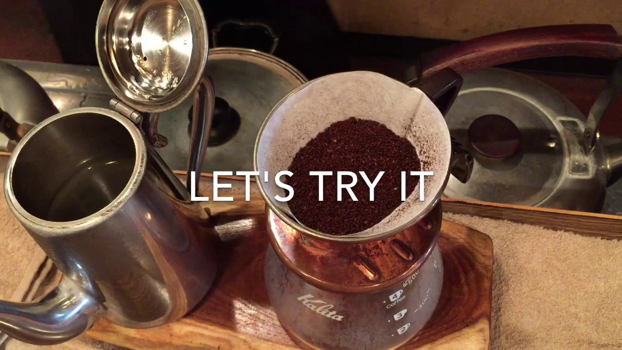 Pour Over Coffee in Japan 10 My practice method 1