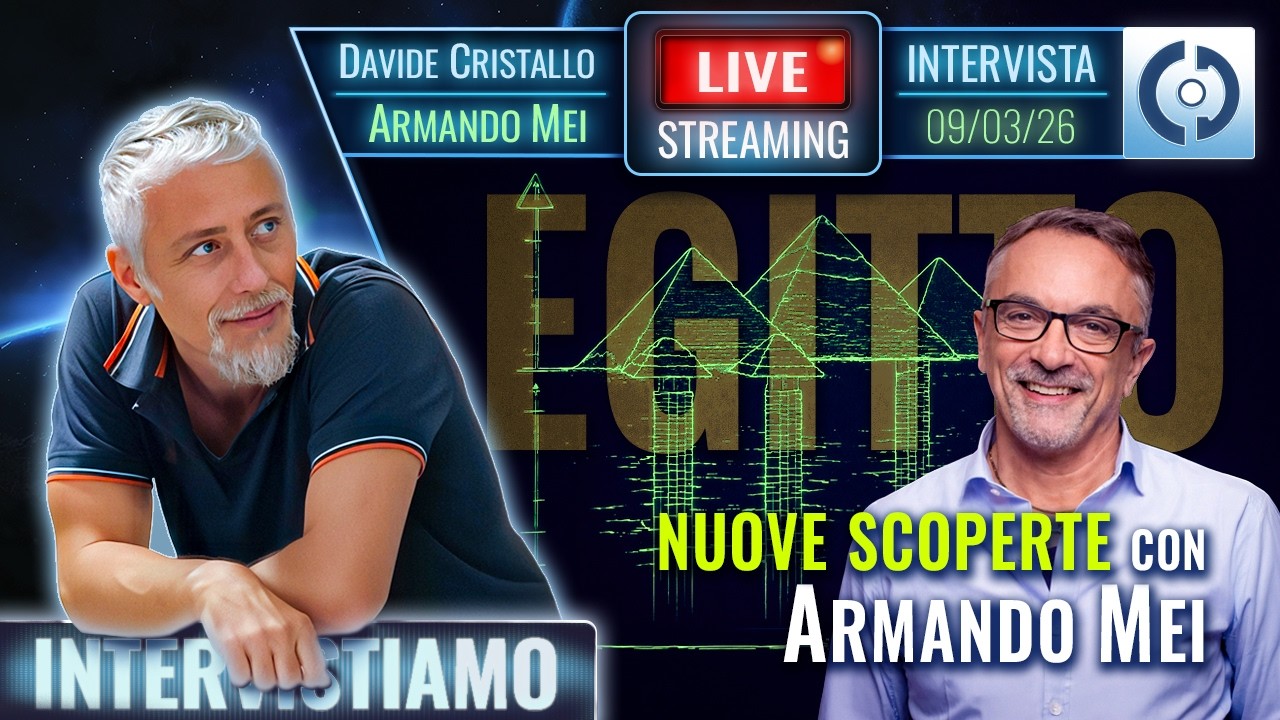Con Armando Mei e Veronica Antili. Le nuove scoperte in Egitto e le sue future ricerche