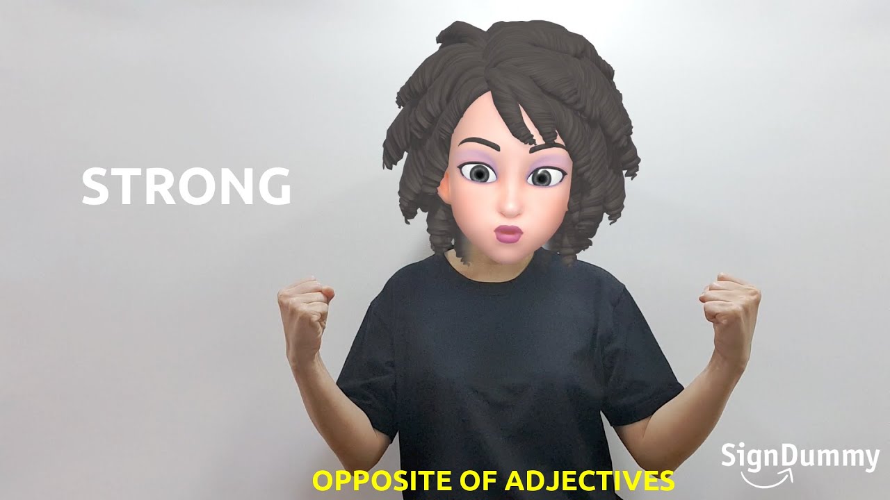 American Sign Language (ASL) Lesson: Opposite of Adjectives Part 2
