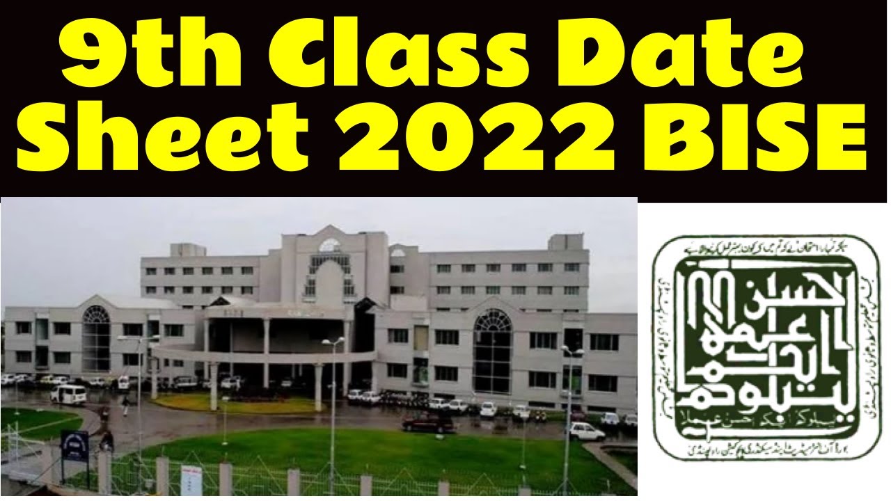 9th Class Date Sheet 2022 BISE Board | Latest 9th Class Date Sheet 2022 | Pakistan Jobs Explore