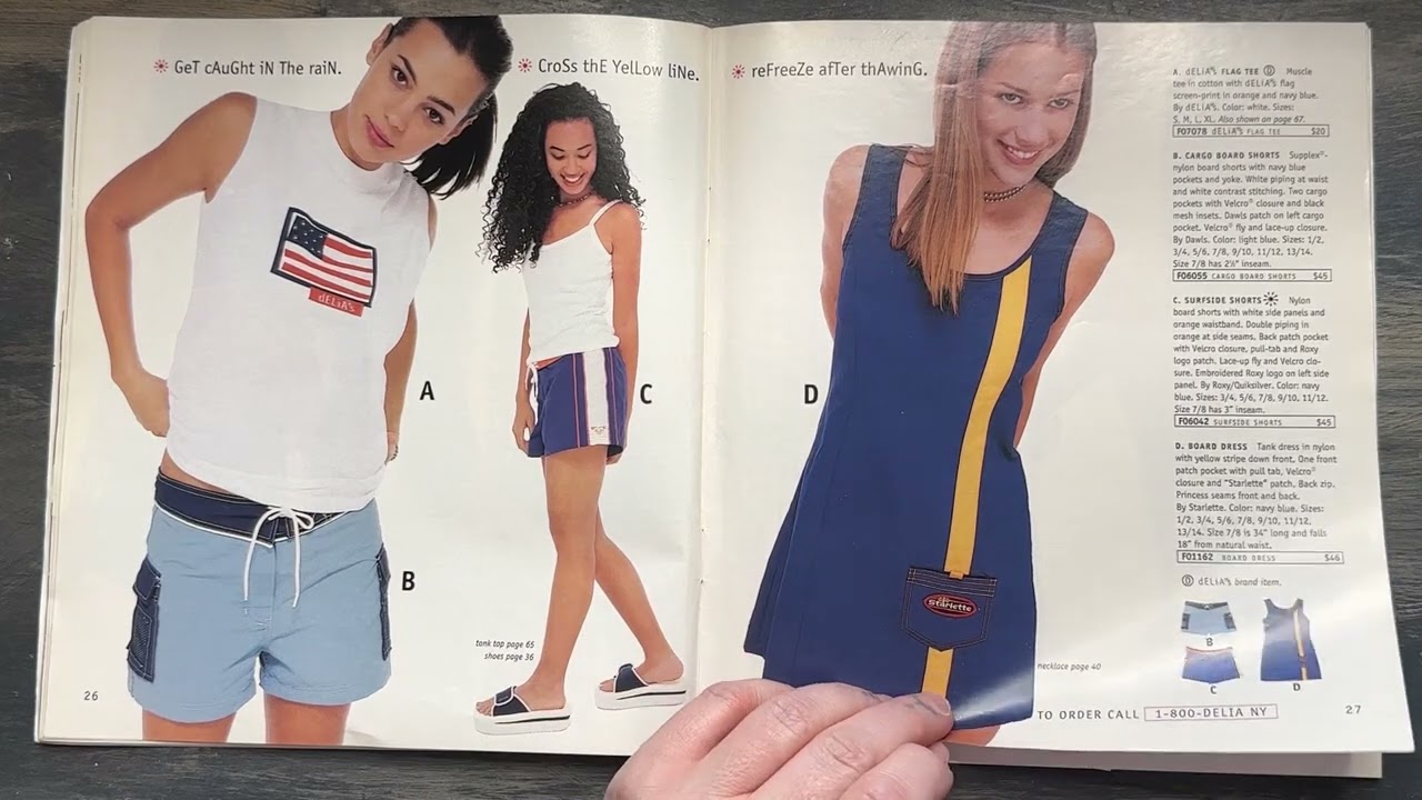 Summer 1998 dELiA*s Catalog flip-thru ☀️