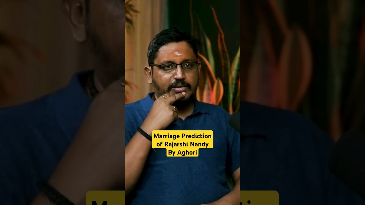 Marriage Prediction of Rajarshi Nandy by A Powerful Aghori - Which Exactly Happened #marriage